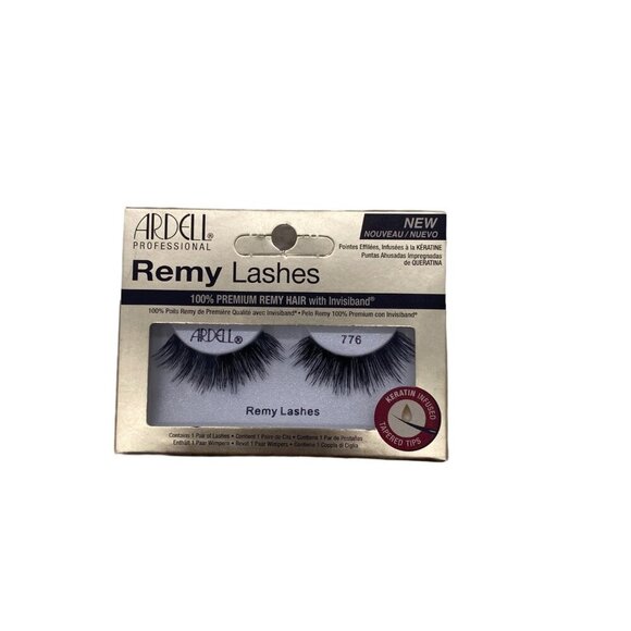 Ardell Professional Remy Lashes 100% Premium Remy Hair #776 Black - Picture 1 of 6